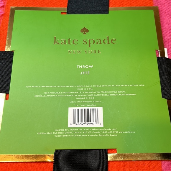 Kate Spade Throw - Picture 3 of 4